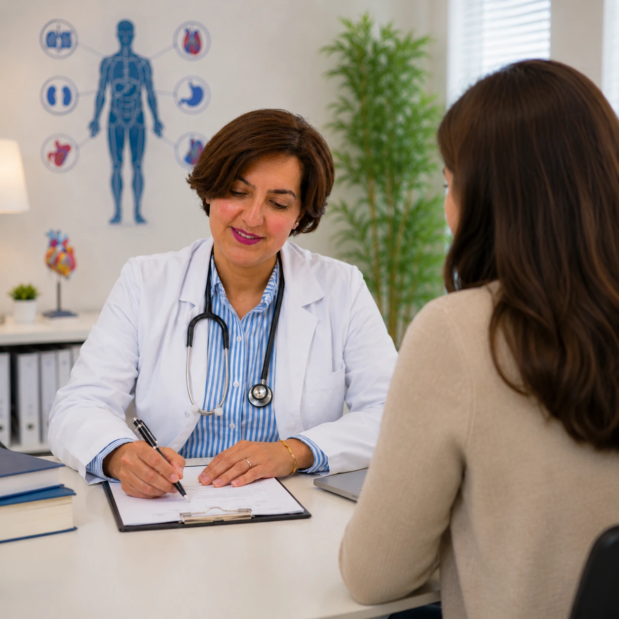 Dr Bouchra Bentahar, ancienne cheffe de clinique en médecine interne à Heidelberg